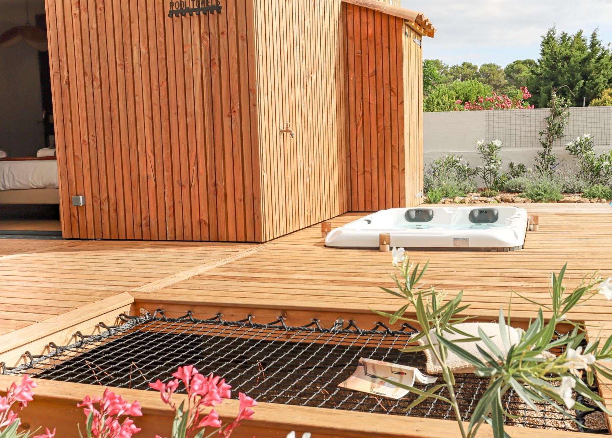 Les Gites De Laure - L'Eden Romantique, Chambres Hotes, Spa Prive, Couloir De Nage, Adults Only Malves-en-Minervois Dış mekan fotoğraf