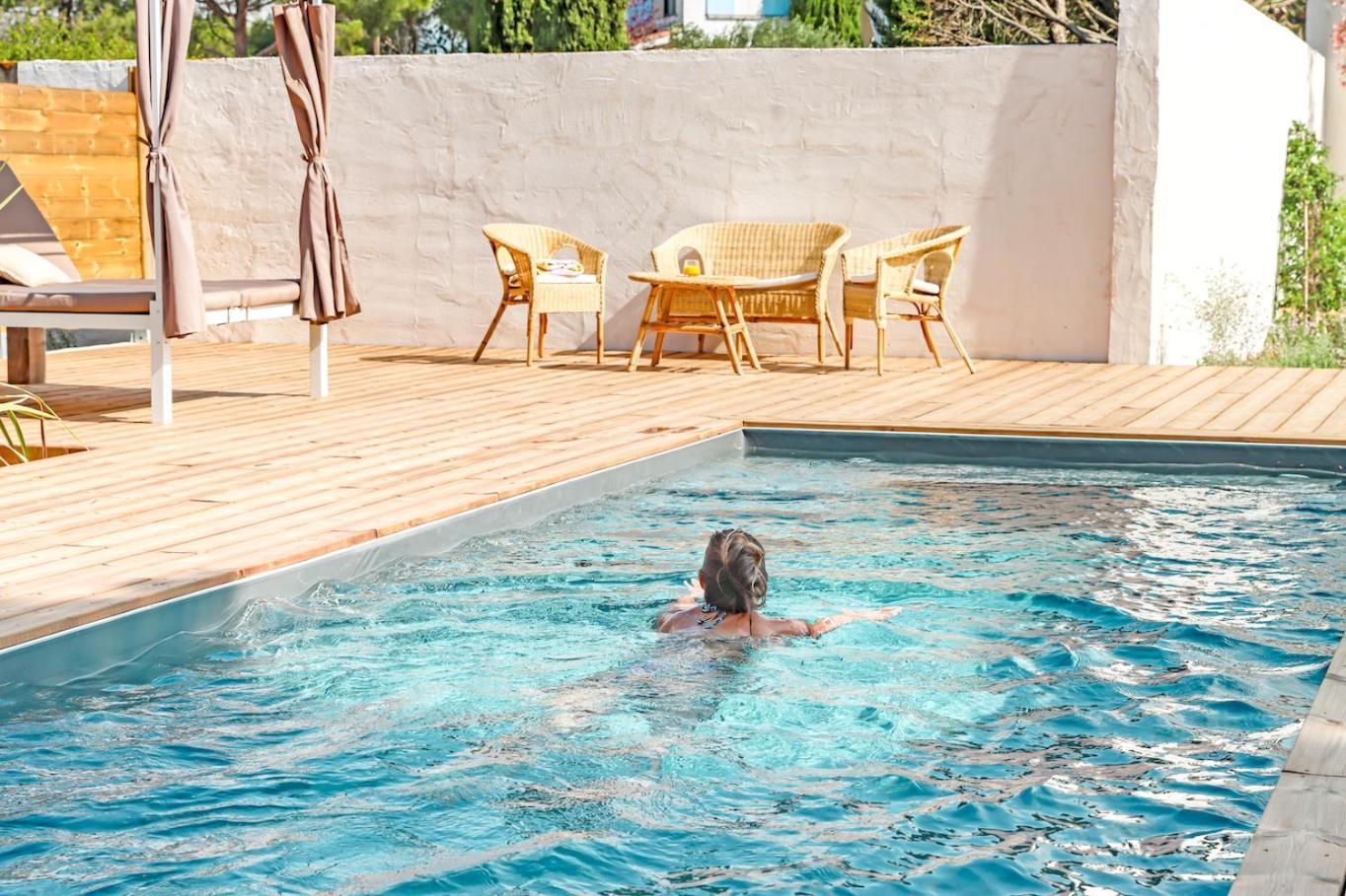 Les Gites De Laure - L'Eden Romantique, Chambres Hotes, Spa Prive, Couloir De Nage, Adults Only Malves-en-Minervois Dış mekan fotoğraf