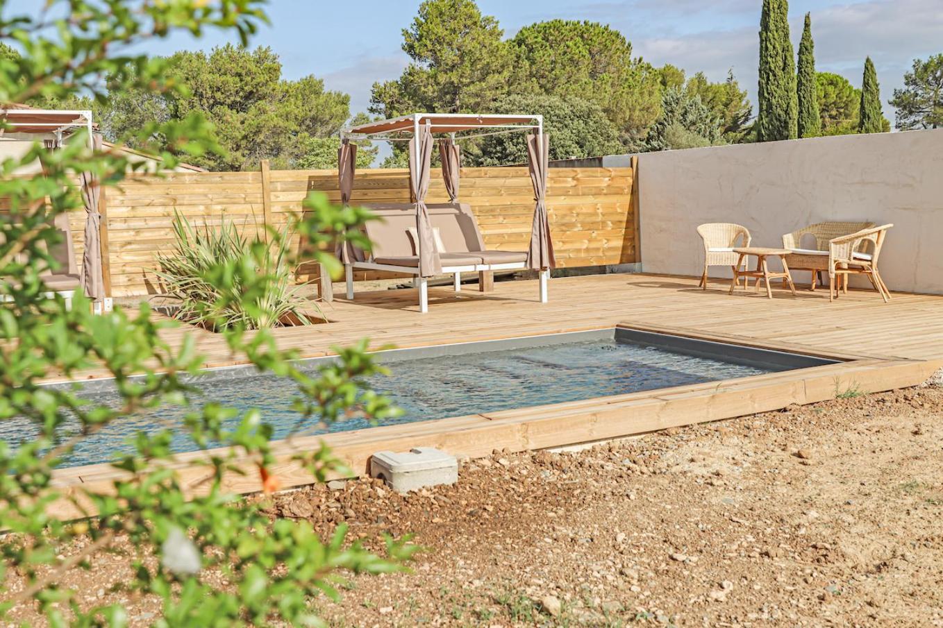 Les Gites De Laure - L'Eden Romantique, Chambres Hotes, Spa Prive, Couloir De Nage, Adults Only Malves-en-Minervois Dış mekan fotoğraf