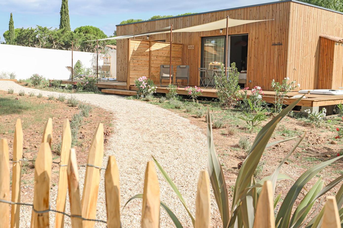 Les Gites De Laure - L'Eden Romantique, Chambres Hotes, Spa Prive, Couloir De Nage, Adults Only Malves-en-Minervois Dış mekan fotoğraf